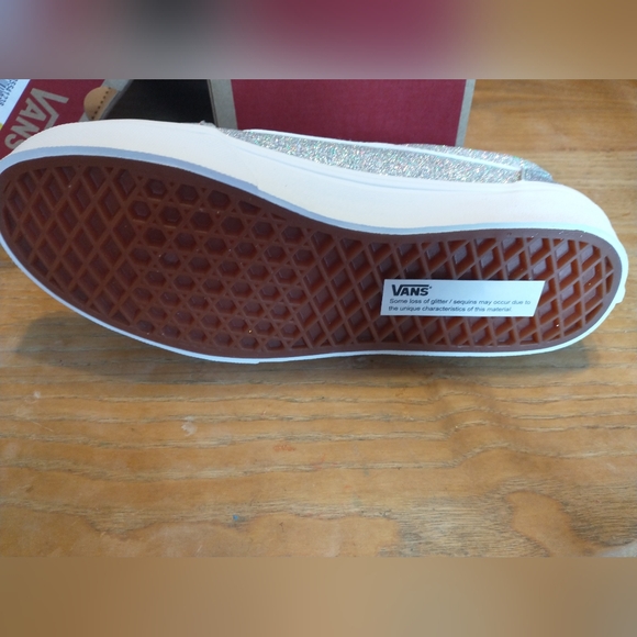 Vans, Ward, Party Glitter, size 6 youth Shoes - Picture 6 of 6